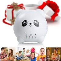 Easehold Lovely Panda Aroma Diffuser 300ml Ultrasonic Humidifier with 7 Colors Light and Four Timer Options  Waterless Auto Shut-off  Best Gift - B078SR2ZMY